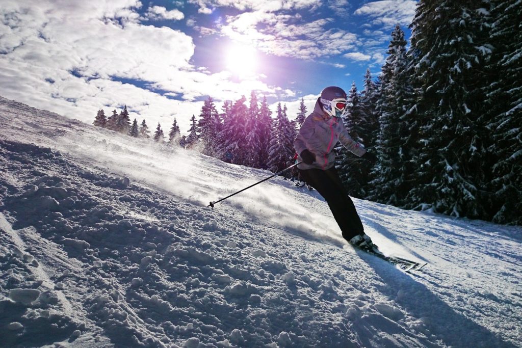 Skier dans les Alpes à proximité de Lyon